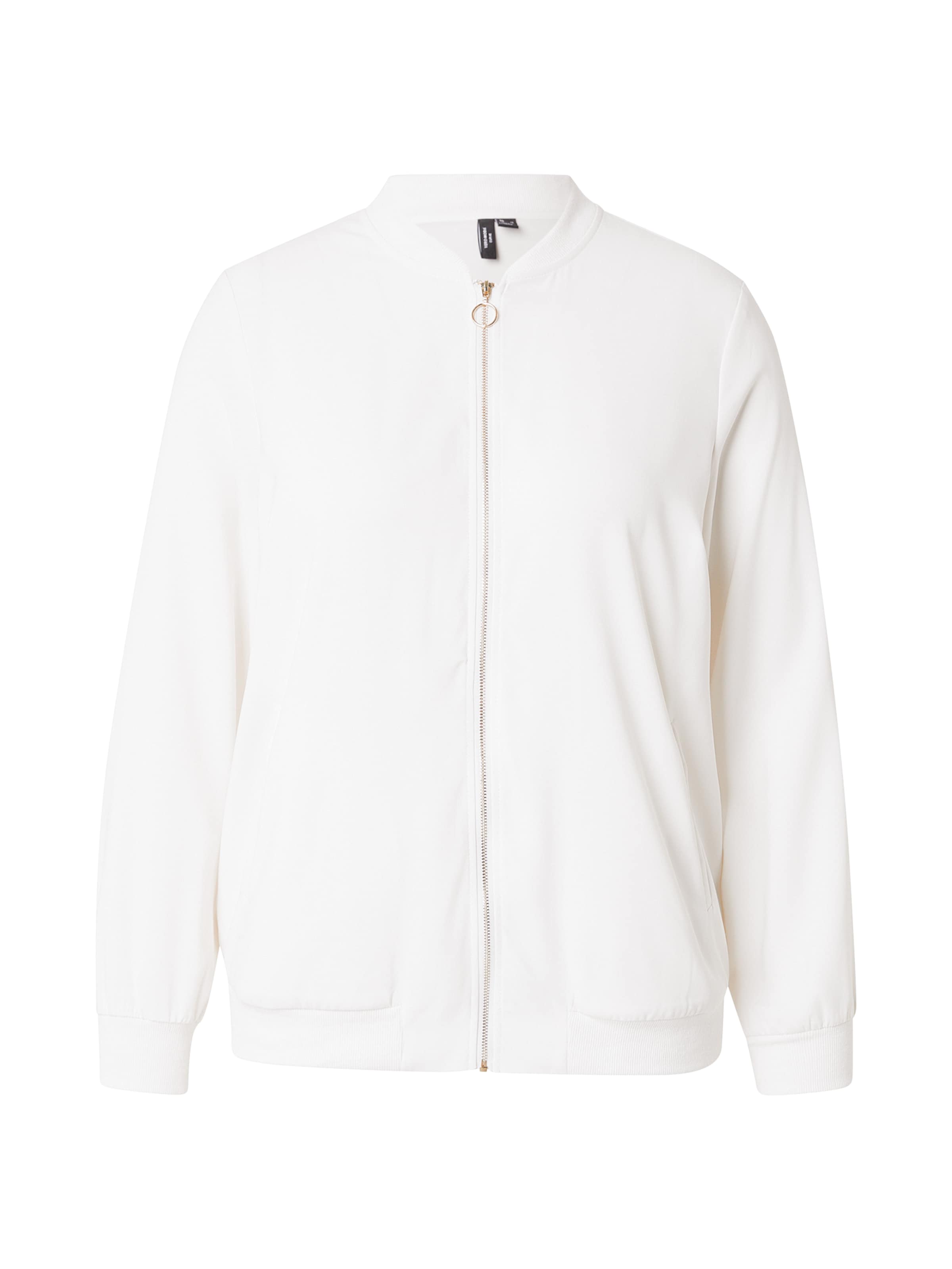 Vero Moda Curve Преходно яке в бяло: отпред