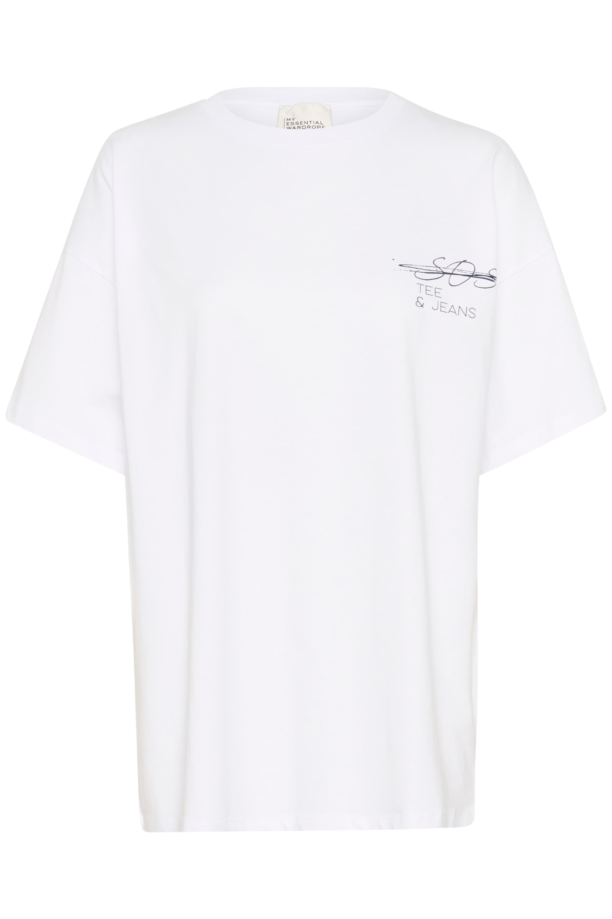 My Essential Wardrobe T-Shirt in Weiß: Vorderseite