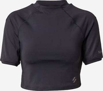 Superdry Sportshirt in Schwarz: predná strana