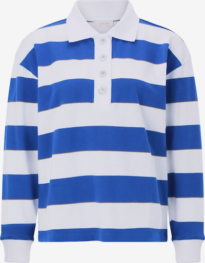 Megztinis be užsegimo iš Rich & Royal, spalva – mėlyna / balta, Prekių apžvalga