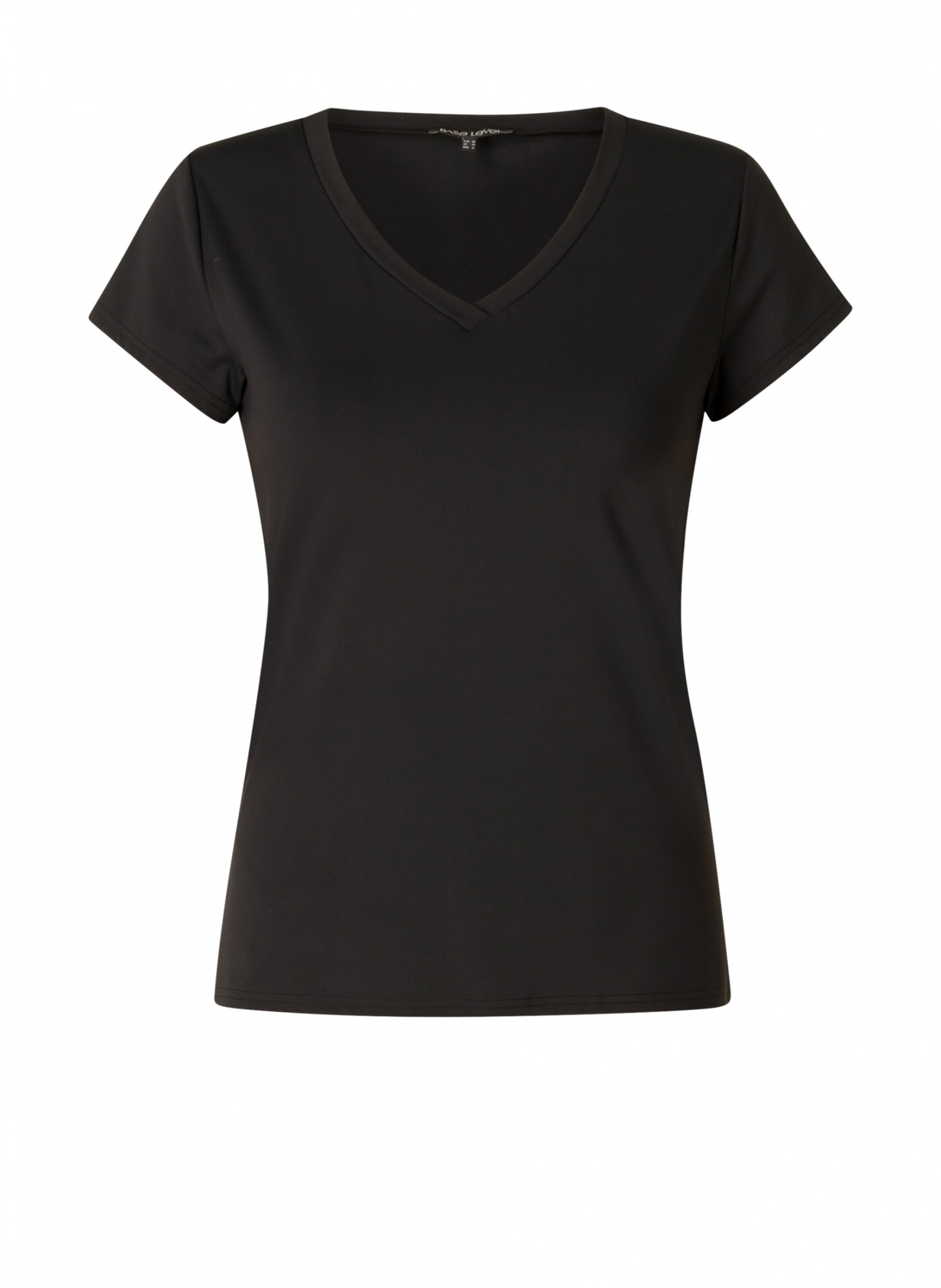 BASE LEVEL T-Shirt in Schwarz: Vorderseite