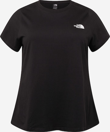 THE NORTH FACE Футболка 'SIMPLE DOME' в Черный: спереди