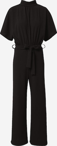 SISTERS POINT Jumpsuit 'GIRL-JU' i svart: framsida