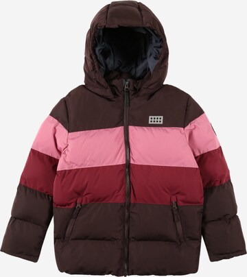 Veste fonctionnelle 'Jipe 705' LEGO® kidswear en marron : devant