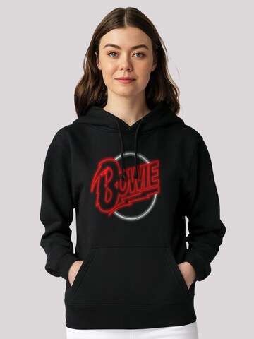 F4NT4STIC Sweatshirt 'David Bowie' in Schwarz: Vorderseite