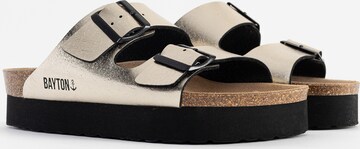 Bayton Pantolette 'Japet' in Gold