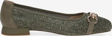 CAPRICE Ballet Flats in Green