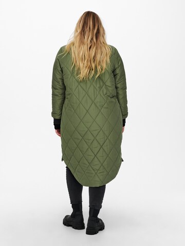 ONLY Carmakoma Between-Season Jacket 'Carrot' in Green
