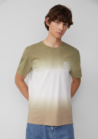 QS Shirt in Groen: voorkant