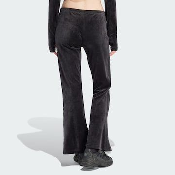 évasé Pantalon ADIDAS ORIGINALS en noir