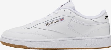 Sneaker low 'Club C 85' de la Reebok pe alb: față