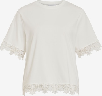 T-shirt 'VIVora' VILA en blanc : devant