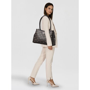 Sac bandoulière 'Emelie' GUESS en marron : devant