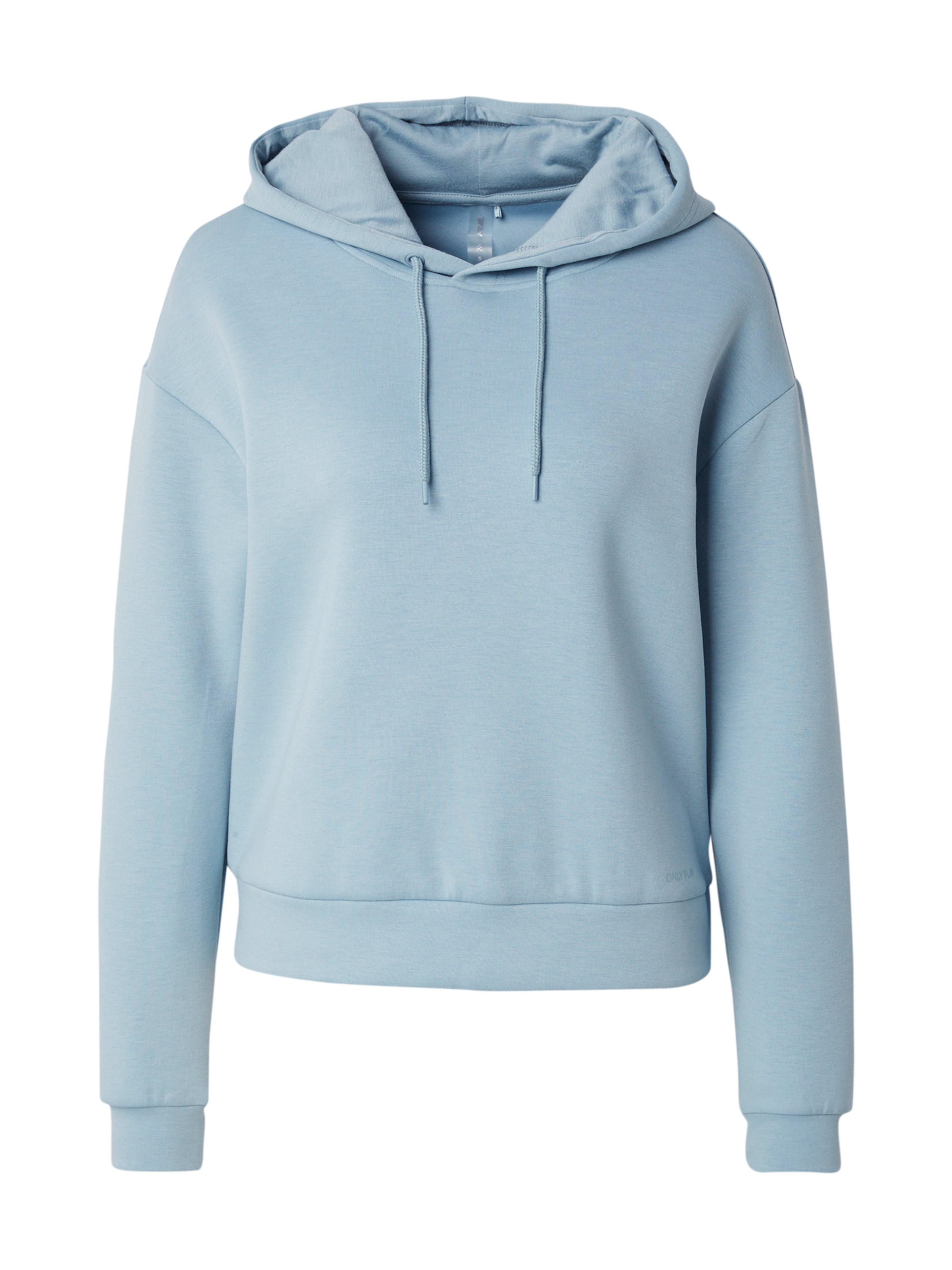 ONLY PLAY Sportovní mikina – modrá: přední strana