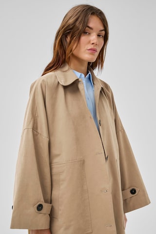 My Essential Wardrobe Mantel 'Lyon' in Braun