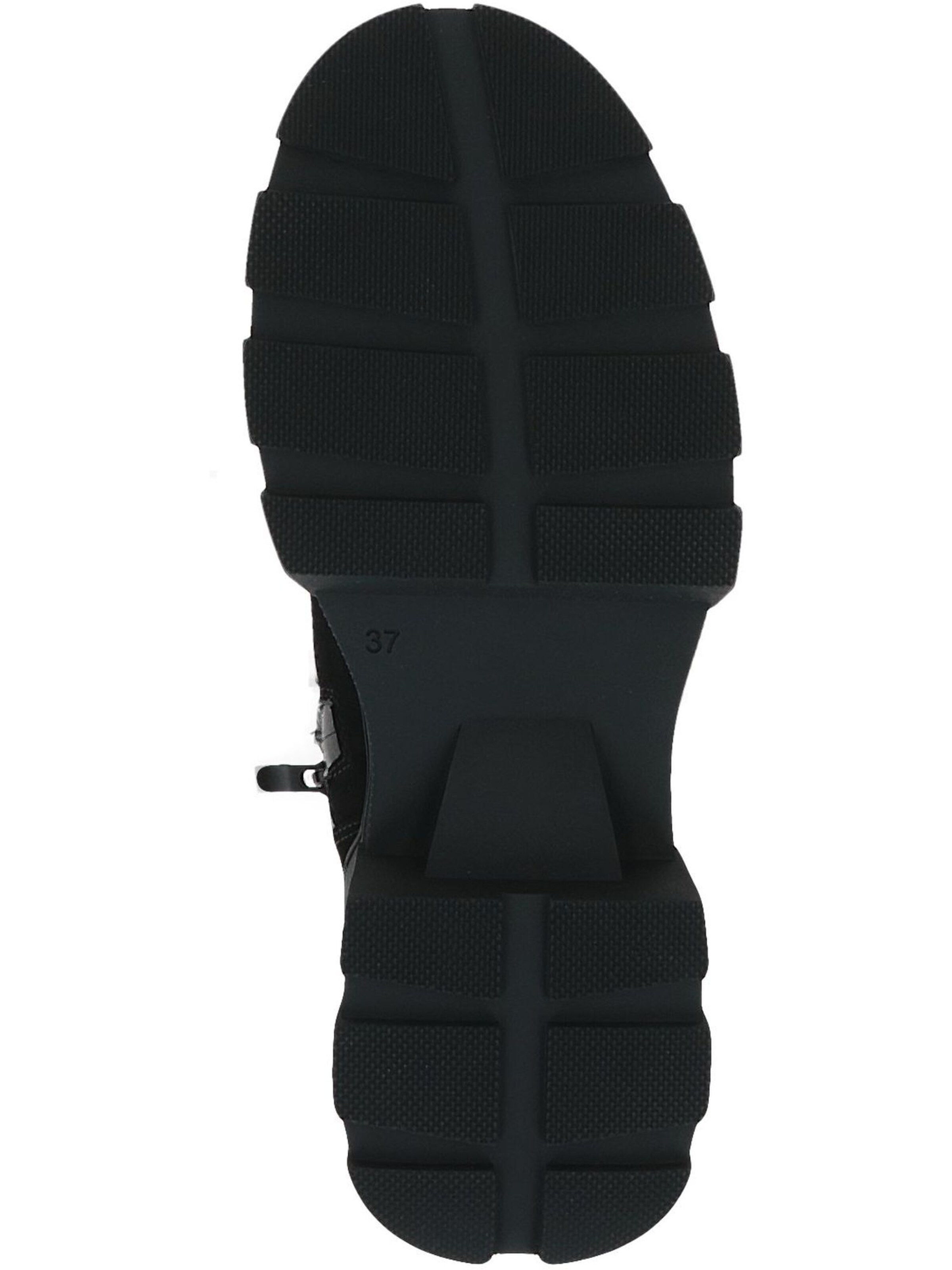 CAPRICE Lace-up bootie in Black