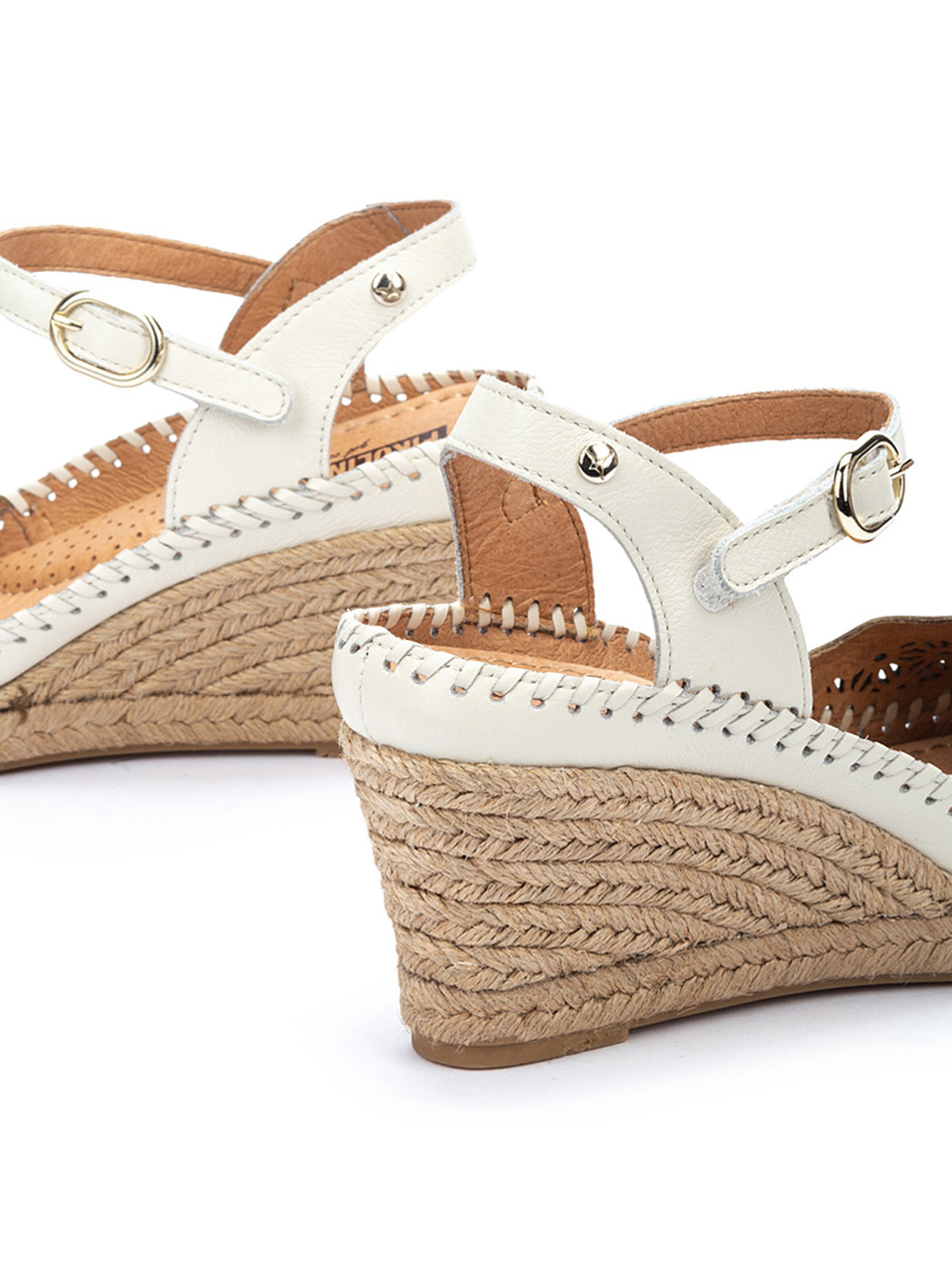 PIKOLINOS Remmisandaalit 'Vila' värissä valkoinen