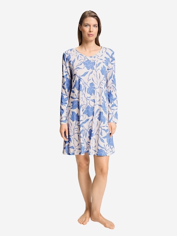 Chemise de nuit ' Sleep & Lounge ' Hanro en bleu : devant