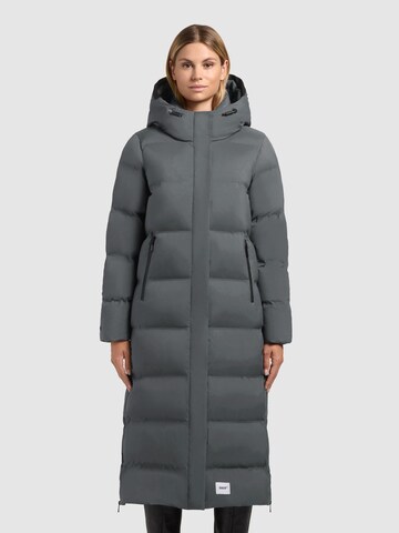 khujo Winter Coat 'MAYLA3' in Green: front