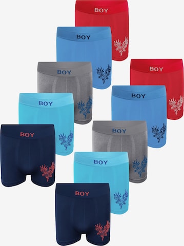 LOREZA Unterhose 'Jungen Boxershorts Eric' in Mischfarben: Vorderseite