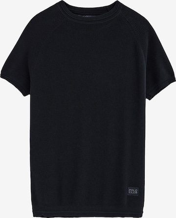 Polo Club Pullover 'EZZE' in Blau: Vorderseite