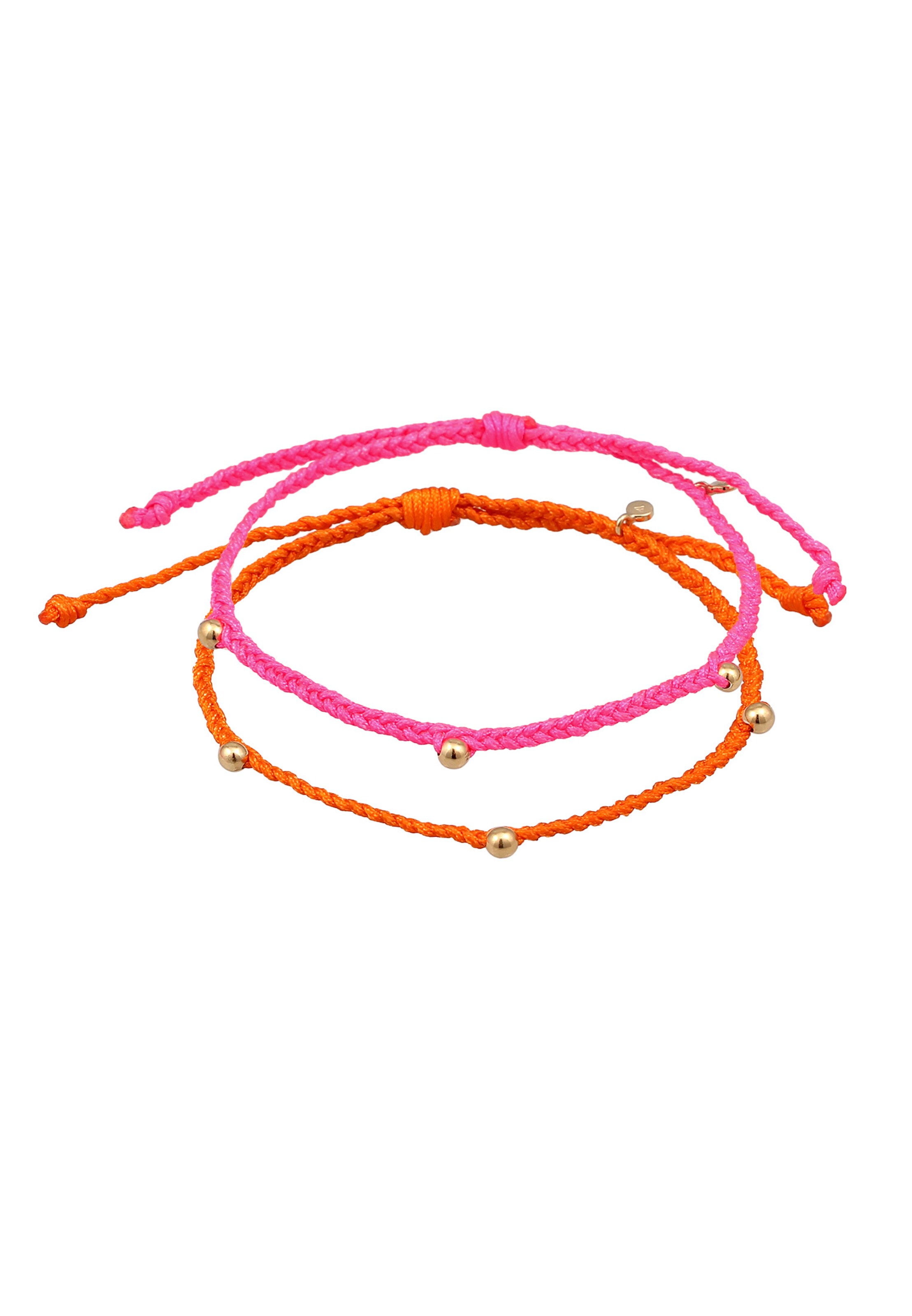 ELLI Armband Set in Orange: Vorderseite