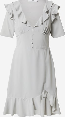 NA-KD Letní šaty – šedá: přední strana
