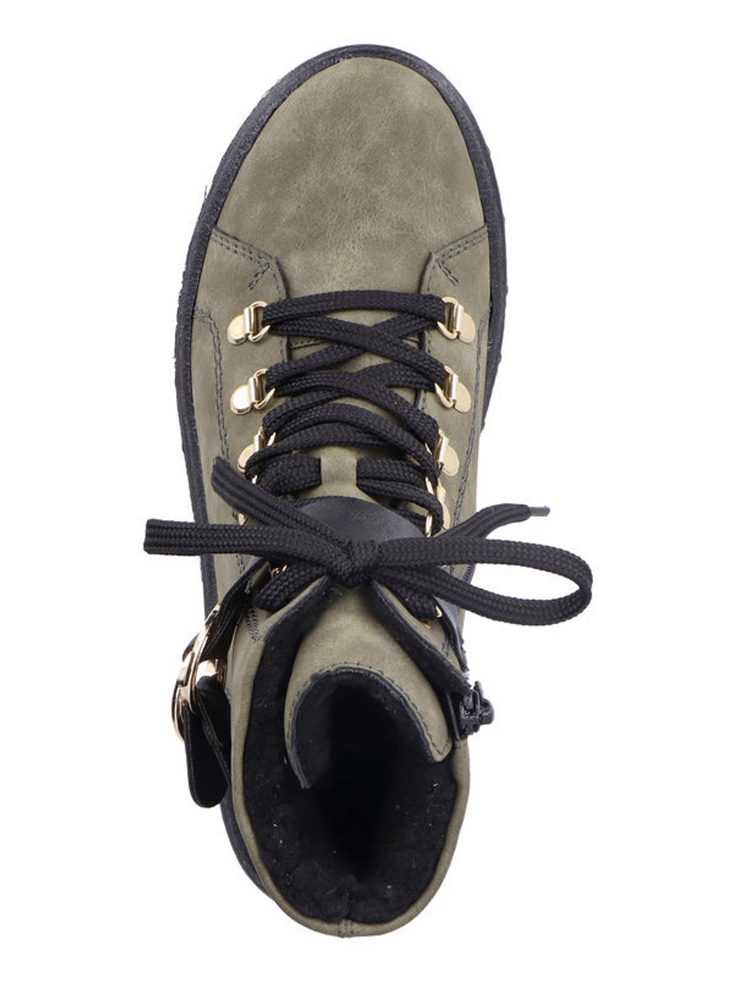 Bottines à lacets Rieker en vert