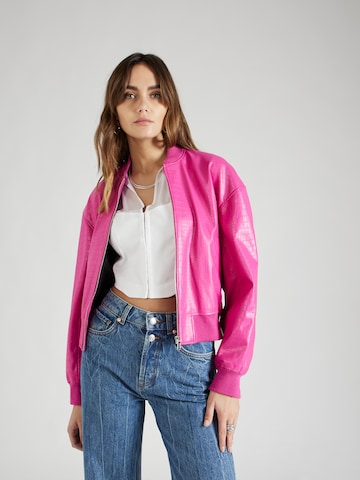HUGO Prehodna jakna 'Amiboma' | roza barva: sprednja stran