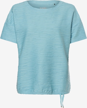 T-shirt Rabe en bleu : devant