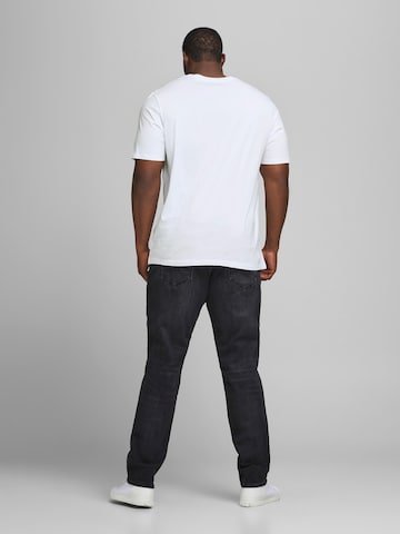 Jack & Jones Plus - Camiseta en blanco