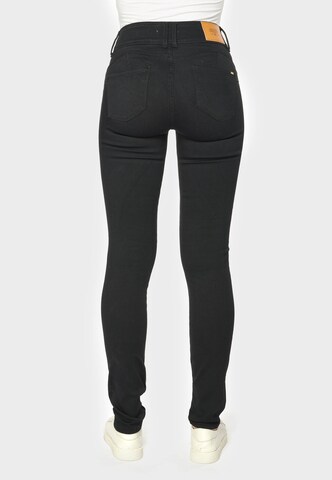 Le Temps Des Cerises Skinny Jeans 'ULTRAPUL' in Black