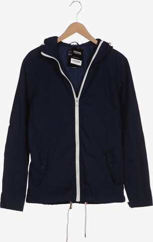 !Solid Jacket & Coat in M in Blue: front