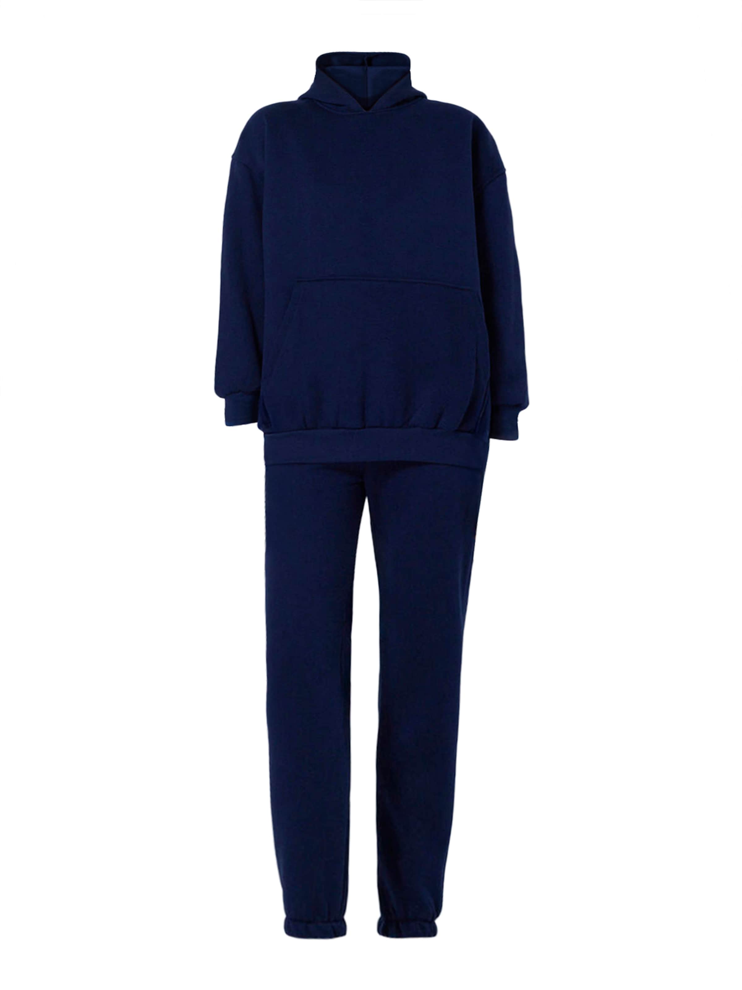 Touche Prive Jogginganzug in Blau: Vorderseite