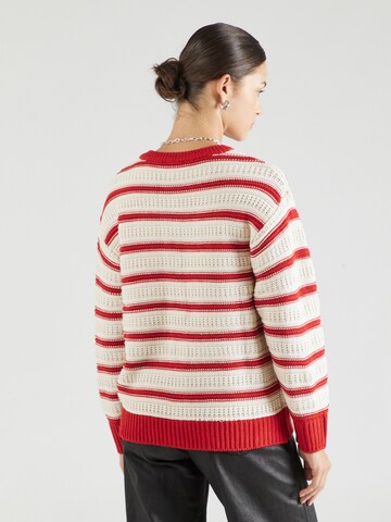 SISTERS POINT Knit Cardigan 'HOMA' in Red