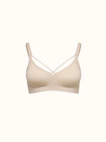 C&City Bralette Bra in Beige