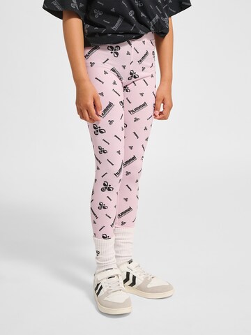 Hummel Regular Sporthose in Pink: Vorderseite