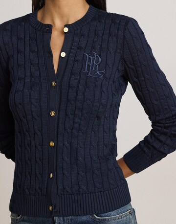 Lauren Ralph Lauren Плетена жилетка в синьо