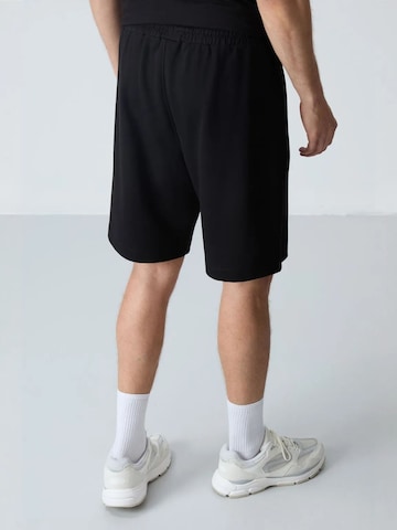 Wide Leg Pantalon Tommy Life en noir