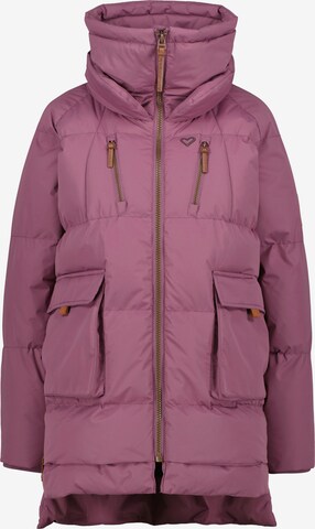 Alife and Kickin Performance Jacket in Purple: front