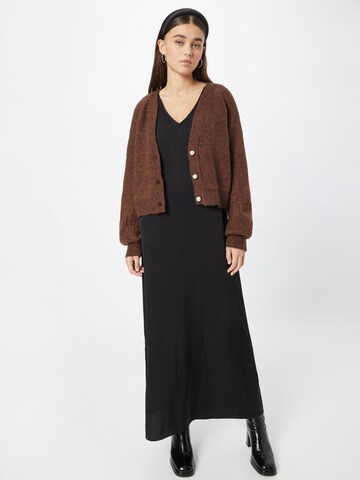 ICHI Knit Cardigan 'Marin' in Brown