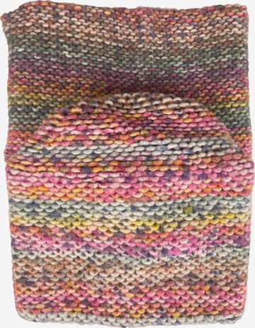 Bonnet 'Mütze & Schal Set' Kumixi en rose : devant