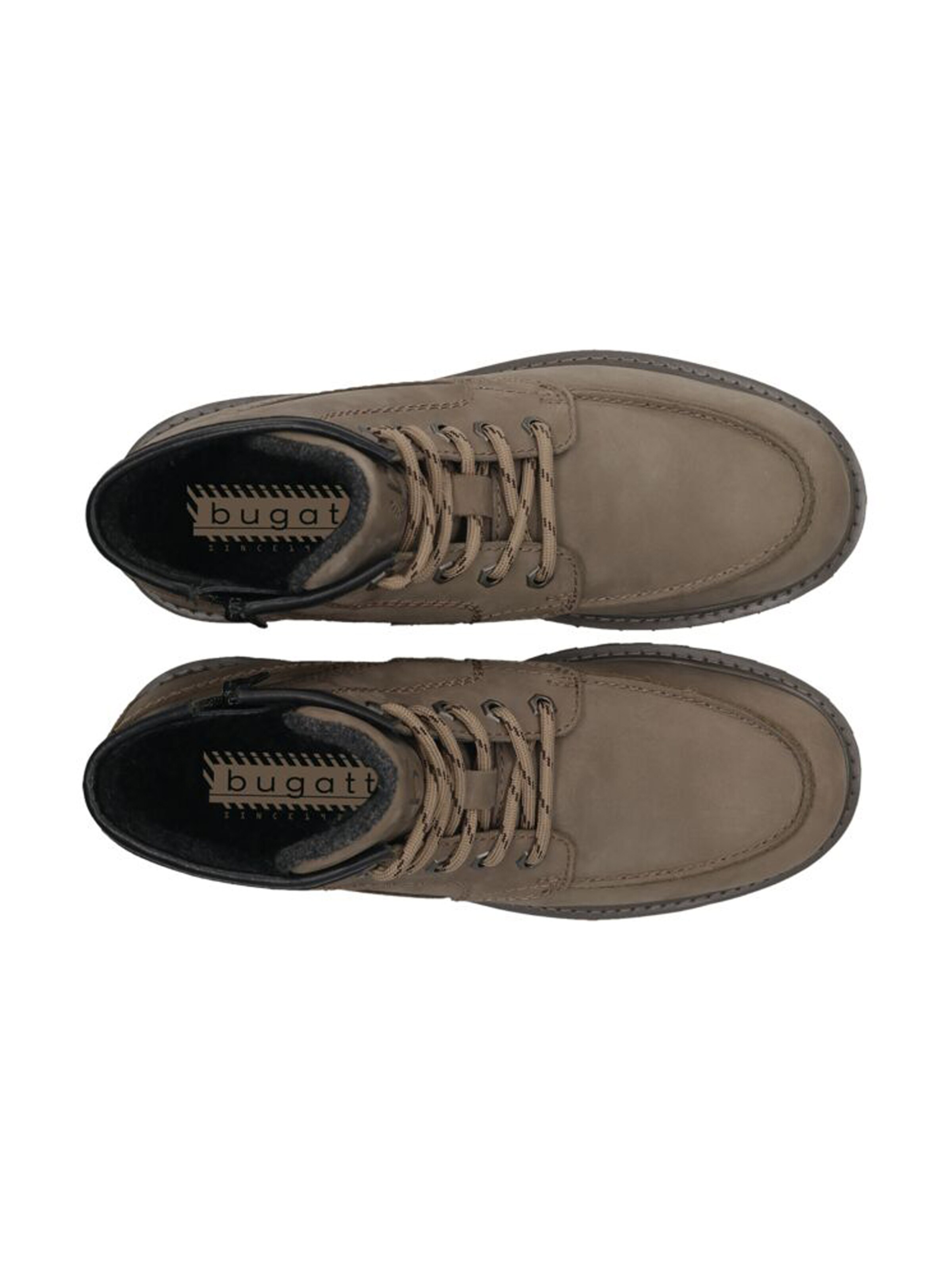 bugatti Gležnarji z vezalkami | siva barva