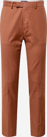 BURTON MENSWEAR LONDON Regular Chino trousers in Brown: front