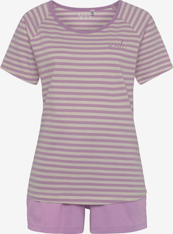 VIVANCE Pajama 'Dreams' in Purple: front