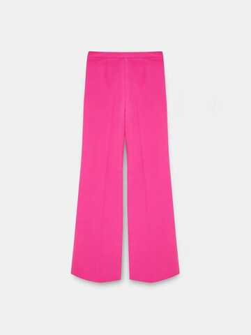 Dilvin Flared Pants in Pink