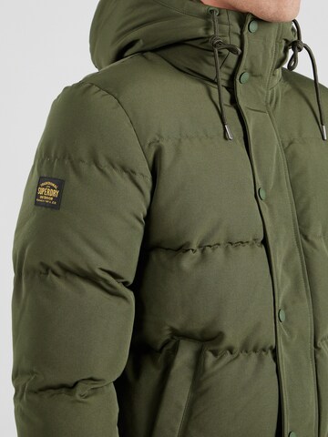 Giacca invernale 'Everest' di Superdry in verde