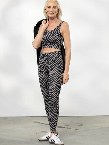 Bustier Soutien-gorge de sport Hey Honey en gris