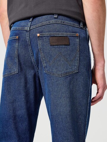 WRANGLER Tapered Jeans 'LARSTON THE ROCK'‌‌‌‌‌‌‌‌ in Blau