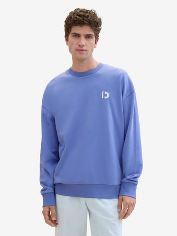 TOM TAILOR DENIM - Sweatshirt em azul